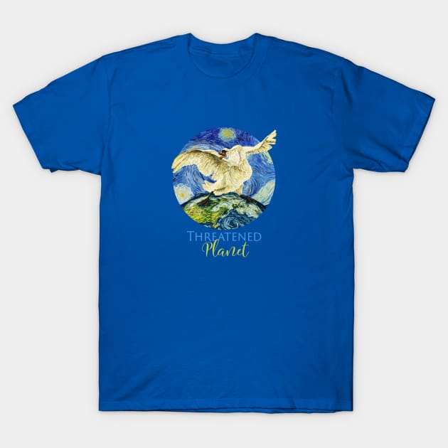 Threatened Planet T-Shirt by Jitterfly